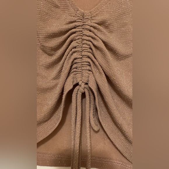 By Together Shimmering Ruched Blouse - Picture 3 of 3